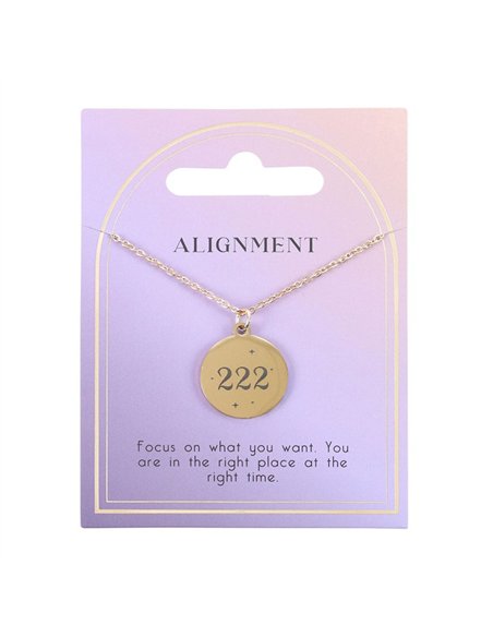 222 Angel Number Alignment Necklace ER_48625 - pic 137270 | FastDaddyshop