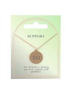 333 Angel Number Support Necklace ER_48725