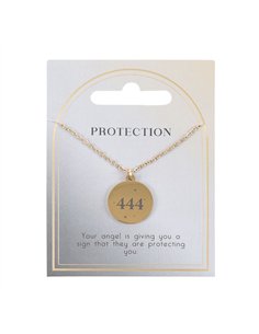 444 Angel Number Protection Necklace ER_48825