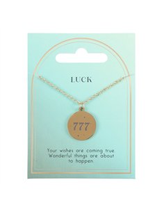 777 Angel Number Luck Necklace ER_49125