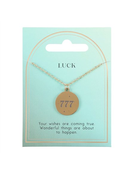777 Angel Number Luck Necklace ER_49125 - pic 137295 | FastDaddyshop