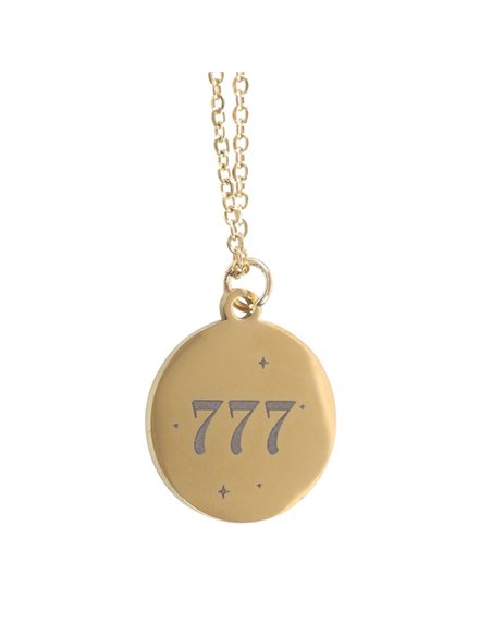 777 Angel Number Luck Necklace ER_49125 - pic 137297 | FastDaddyshop