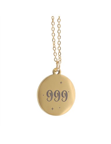999 Angel Number Release Necklace ER_49325