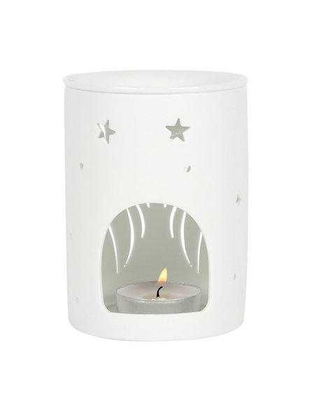 White Angel Wings Cut Out Oil Burner OB_34430 - pic 137327 | FastDaddyshop