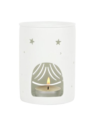White Angel Cut Out Oil Burner OB_34630