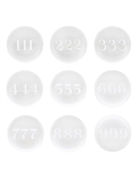 Set of 9 Angel Number Crystal Balls SET_48425 - pic 137358 | FastDaddyshop