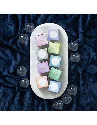 Set of 9 Angel Number Crystal Balls SET_48425