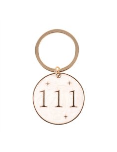 111 Angel Number Keyring UN_74524 2