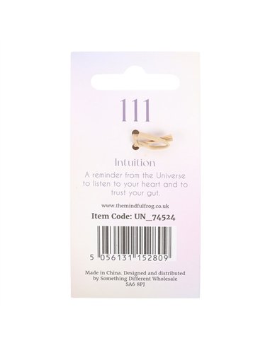 111 Angel Number Keyring UN_74524