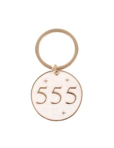 555 Angel Number Keyring UN_74924 2