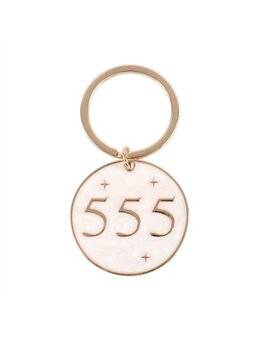 555 Angel Number Keyring UN_74924