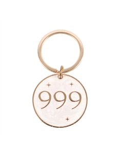 999 Angel Number Keyring UN_75324 2