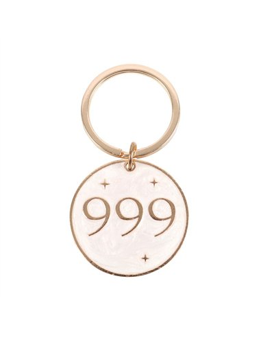 999 Angel Number Keyring UN_75324