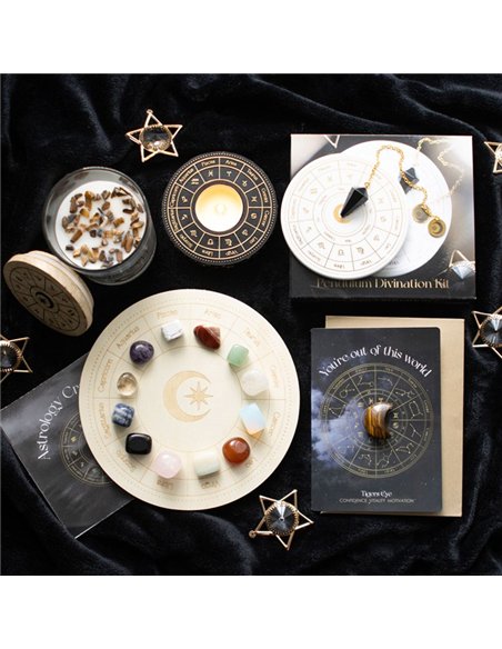 Astrology Wheel Crystal Grid Set AW_80924 - pic 137406 | FastDaddyshop