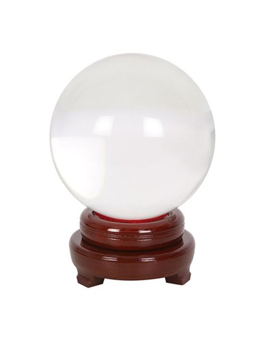 15cm Crystal Ball with Stand CB_113622