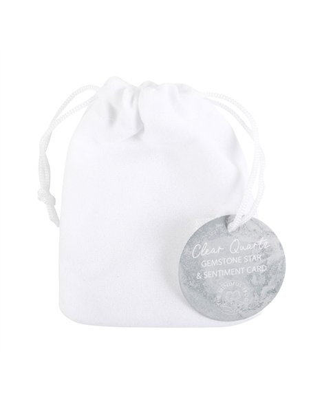 You're a Star Lucky Clear Quartz Crystal Star in a Bag CE_33824 - pic 137455 | FastDaddyshop