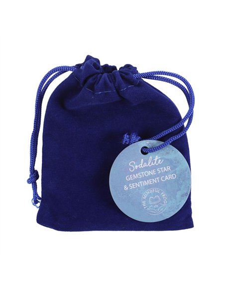 Lucky Stars Lucky Sodalite Crystal Star in a Bag CE_34024 - pic 137465 | FastDaddyshop
