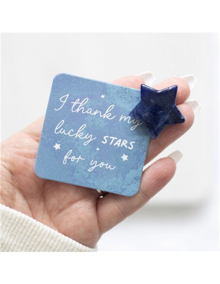 Lucky Stars Lucky Sodalite Crystal Star in a Bag CE_34024 - pic 137466 | FastDaddyshop