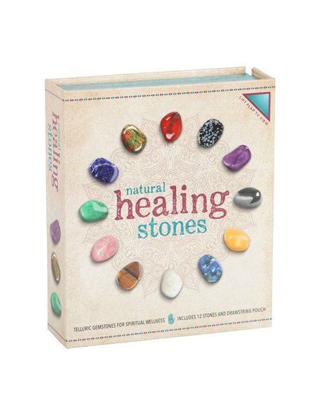 Set of 12 Natural Crystal Healing Gemstones CE_41224 - pic 137502 | FastDaddyshop