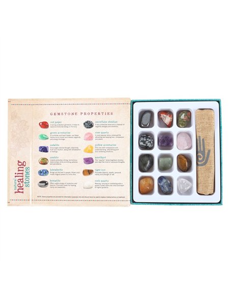 Set of 12 Natural Crystal Healing Gemstones CE_41224 - pic 137504 | FastDaddyshop