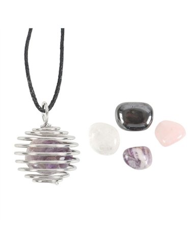 Build Your Own Crystal Necklace Kit CE_76323