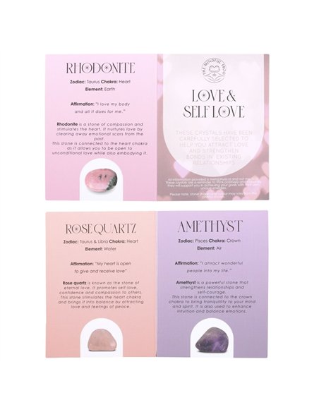 Love & Self Love Healing Crystal Set CE_89323 - pic 137544 | FastDaddyshop