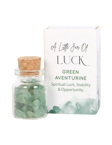 Jar of Luck Aventurine Crystal in a Matchbox CE_89523 - pic 137554 | FastDaddyshop