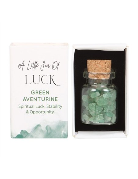 Jar of Luck Aventurine Crystal in a Matchbox CE_89523 - pic 137555 | FastDaddyshop