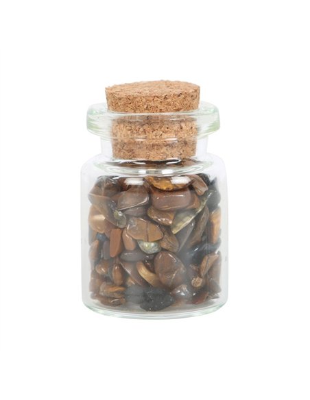 Jar of Confidence Tiger's Eye Crystal in a Matchbox CE_89623 - pic 137562 | FastDaddyshop