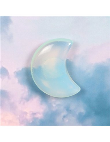 Stay Wild Moonstone Crystal Moon Greeting Card CE_90223