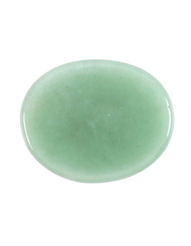 Good Luck Aventurine Crystal Palm Stone CE_90623