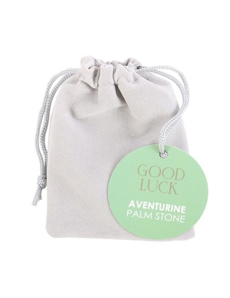 Good Luck Aventurine Crystal Palm Stone CE_90623 - pic 137594 | FastDaddyshop