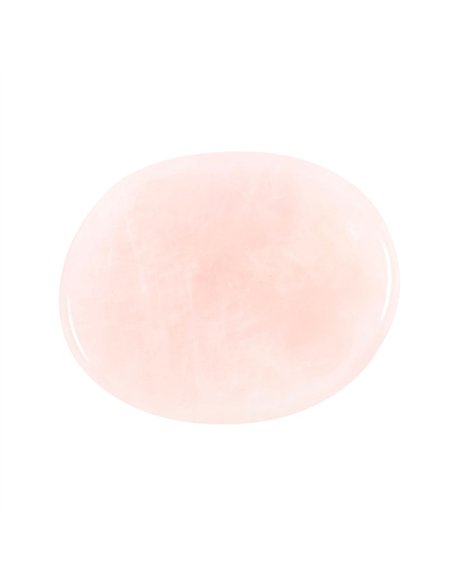 You Are Loved Rose Quartz Crystal Palm Stone CE_90723 - pic 137599 | FastDaddyshop