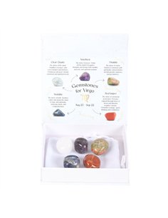 Virgo Crystal Tumblestone Set CE_93123