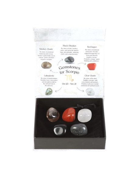 Scorpio Crystal Tumblestone Set CE_93323 - pic 137619 | FastDaddyshop