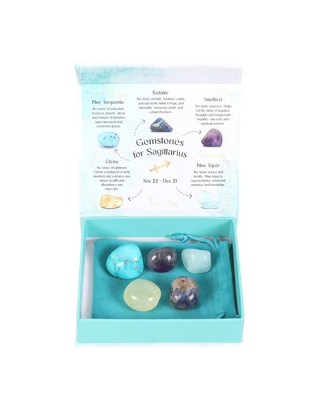 Sagittarius Crystal Tumblestone Set CE_93423 - pic 137624 | FastDaddyshop