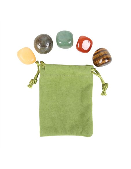 Leo Crystal Tumblestone Set CE_93823 - pic 137646 | FastDaddyshop