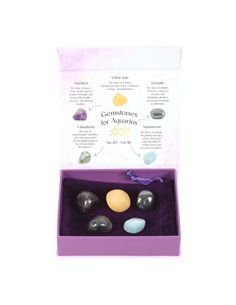Aquarius Crystal Tumblestone Set CE_94223