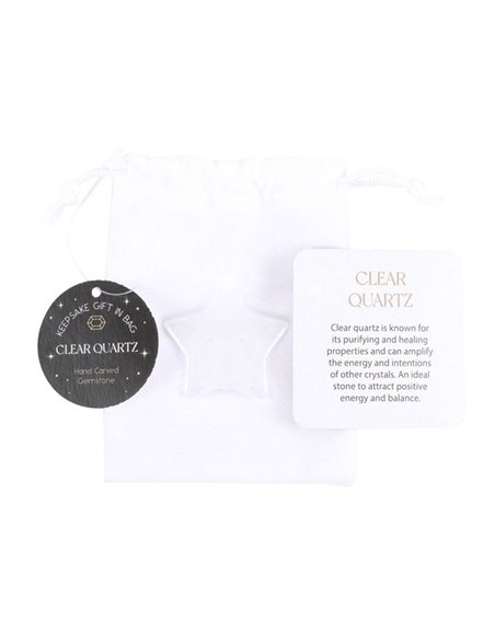 Clear Quartz Crystal Star in a Bag CM_00225 - pic 137684 | FastDaddyshop