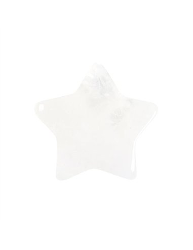 Clear Quartz Crystal Star in a Bag CM_00225