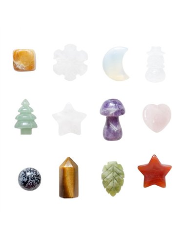 12 Days of Christmas Shaped Crystal Advent Calendar CM_70624