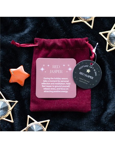 Red Jasper Crystal Star in a Bag CM_97924 - pic 137723 | FastDaddyshop