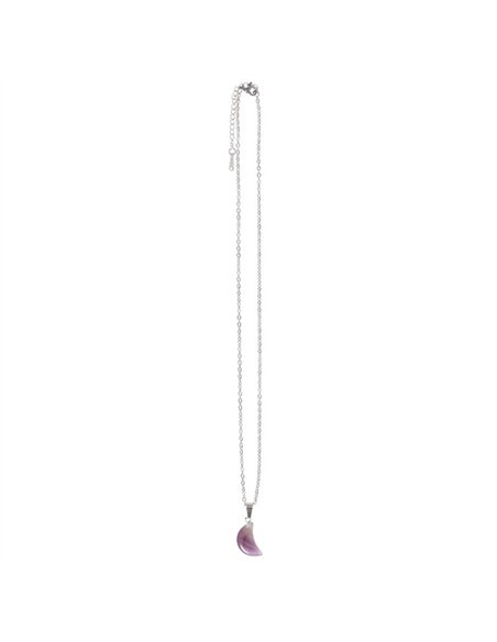 Amethyst Crystal Moon Necklace on Greeting Card CW_90324 - pic 137739 | FastDaddyshop