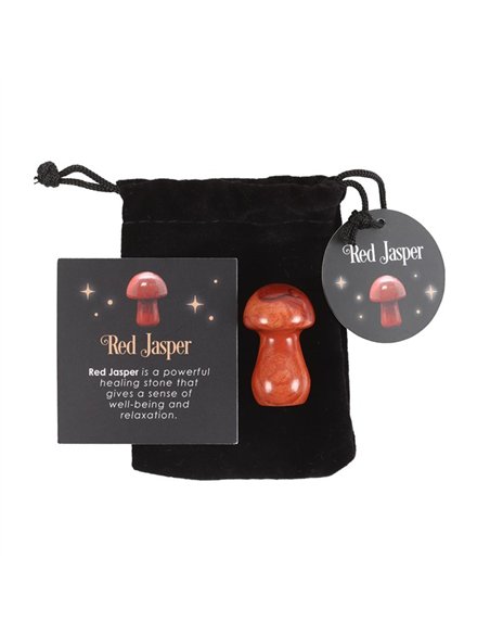 Magical Red Jasper Crystal Mushroom  DF_80223 - pic 137789 | FastDaddyshop