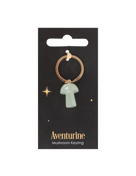 Aventurine Crystal Mushroom Keyring DF_88824 - pic 137828 | FastDaddyshop