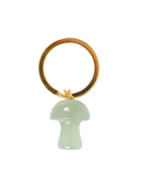 Aventurine Crystal Mushroom Keyring DF_88824 - pic 137830 | FastDaddyshop