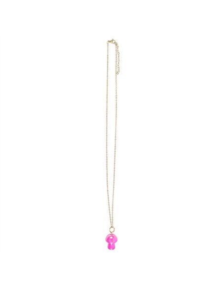 Pink Aura Crystal Mushroom Necklace Greeting Card FF_15325 - pic 137836 | FastDaddyshop