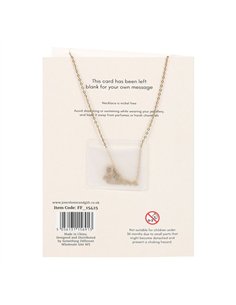 Orange Aura Crystal Mushroom Necklace Greeting Card FF_15425 2