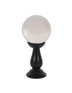 Small Clear Crystal Ball on Stand FT_52330