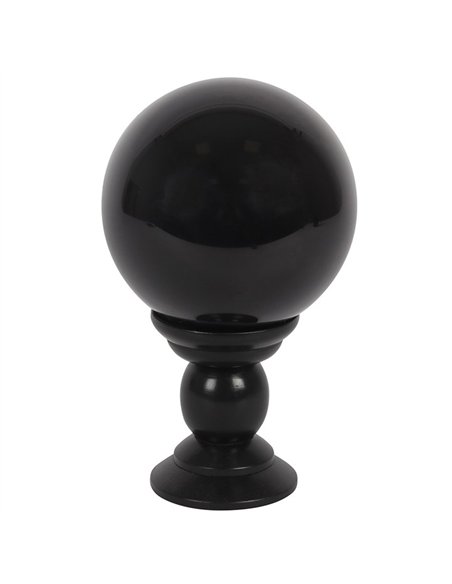 Large Black Crystal Ball on Stand FT_54630 - pic 137869 | FastDaddyshop